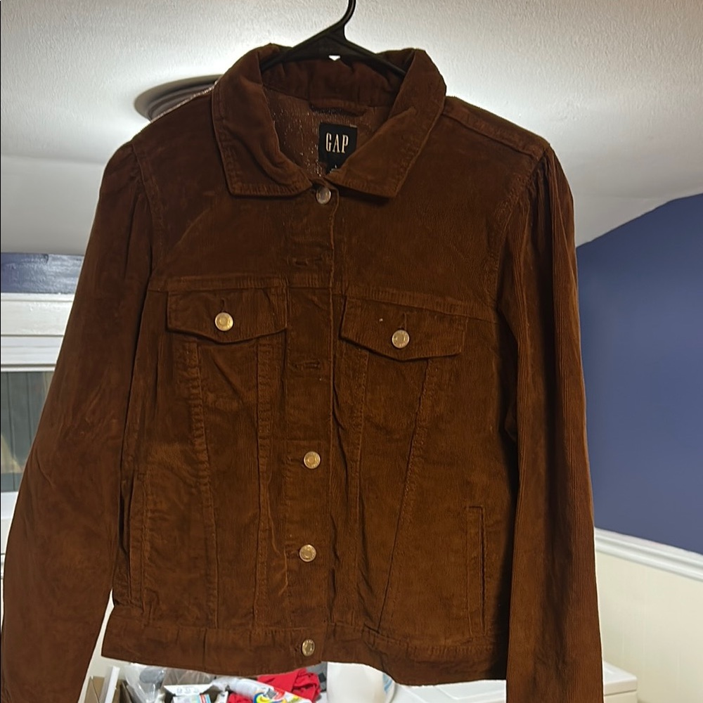 GAP Brown Jean Jacket Corduroy Classic